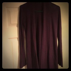 BOGO dark purple cardigan